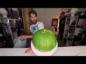 Watermelon FART!!! EXPLOSION!!! FULL HD!