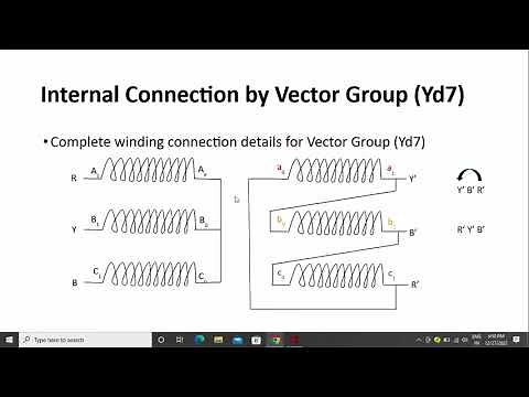 KNOW YOUR TRANSFORMER INTERNAL WINDING CONNECTION FROM VECTOR GROUP || Yd11 || Yd1 || Yd7 || Yd5