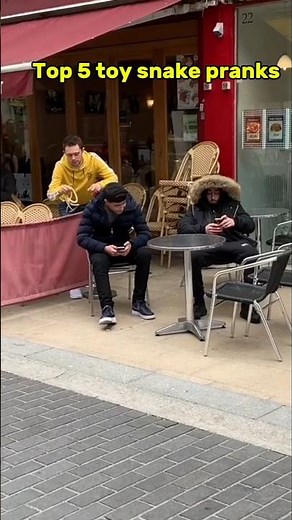 Top 5 toy snake pranks #funnyvideo #prank #shorts