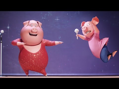 Gunter The Superstar! 👨‍🎤✨ | Sing 1 & 2 | Compilation | Tiny Tunes