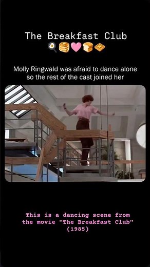 Dancing Scene In The Library from Movie "The Breakfast Club"🥞🧇👯‍♀️ ~ I Love This!🩷 ;b