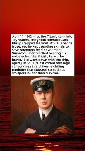 THE LAST MESSAGE FROM TITANIC 📜🚢