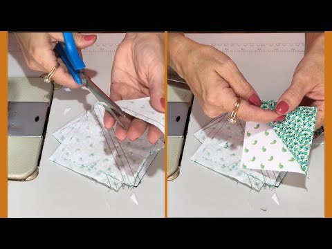 Super Fácil BLOCO de PATCHWORK para INICIANTES
