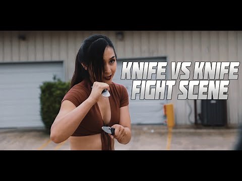 Knife vs Knife Fight