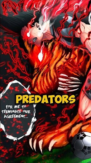 The predator's eye explained in blue lock ⚽💥#bluelock #anime