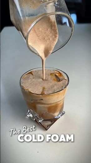 How to make the best cold foam recipe.
