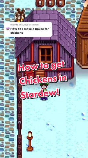 How to Get Chickens in Stardew Valley