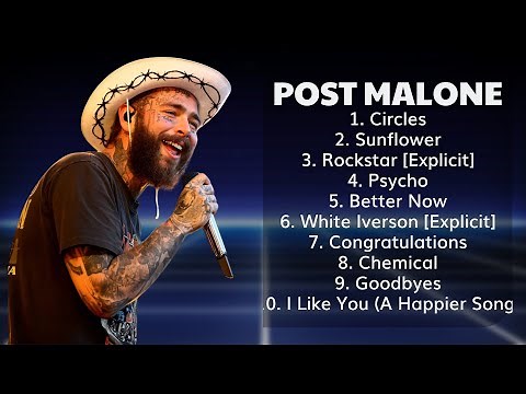 ♫ Post Malone ♫ ~ Greatest Hits 2024 Collection ~ Top 10 Hits Playlist Of All Time ♫