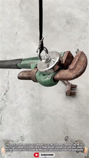 Heavy-Duty Magnetic Lifting Tool: Effortless Handling for Metal Objects