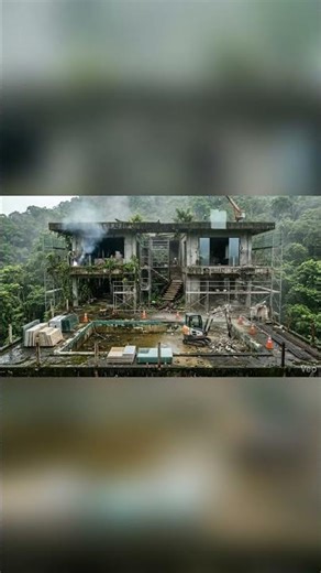 Abandoned Jungle Ruin → Luxury Hilltop Villa Transformation