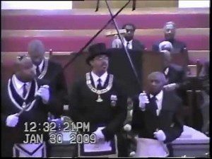 Masonic Funeral Rites for Bro. Joe Johnson