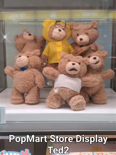 Pop Mart Ted Collection - Ted2 Plush Toy - Teddy Bear #popmart #ted #collectibles #kawaii #plushies