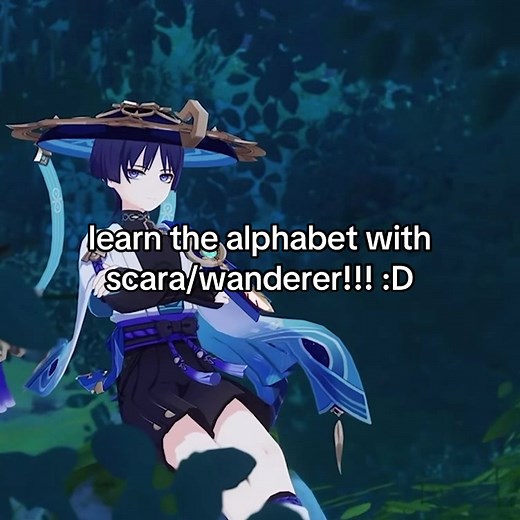 Scaramouche: Discover the Alphabet with Wanderer!
