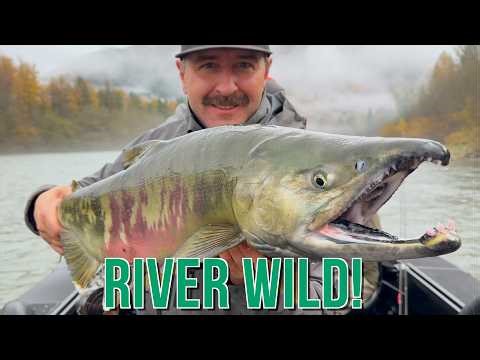 Action Packed Coho Salmon River Fishing. Lets go! | Plugs, Spoons & Jigs!