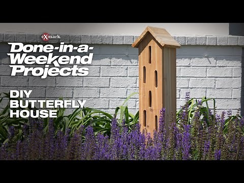 How to Build a DIY Butterfly House | Done-In-A-Weekend Projects | Exmark