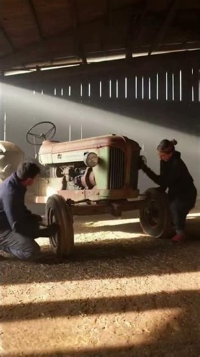 We Gave an Old Tractor a Modern Makeover #shorts