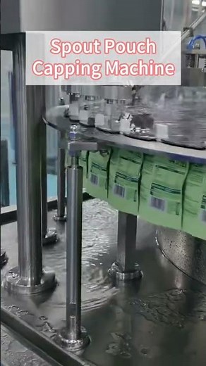 Spout Pouch Capping Machine | Automatic Spout Pouch Sealing Solution