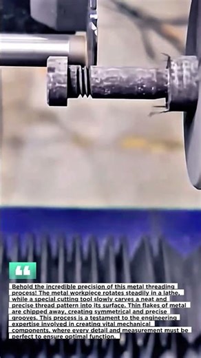 Precision in Every Groove: The Metal Thread Manufacturing Process.