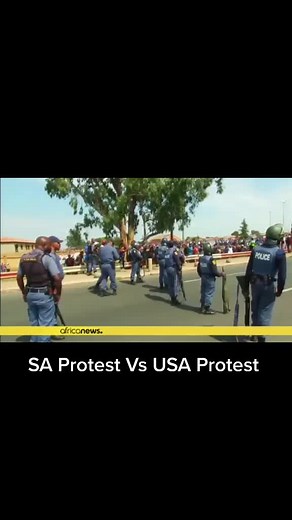 SA Protest vs USA Protest