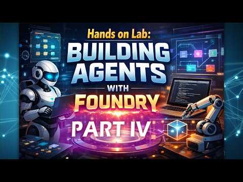 Episode 92 : Building AI Agents with Microsoft Foundry - Part 4 - Making it an Agent
