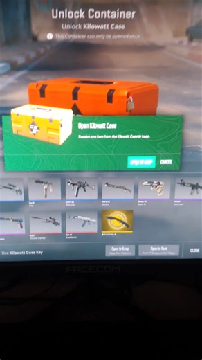 my first ever case opening on CS2.... #cs2 #caseopening