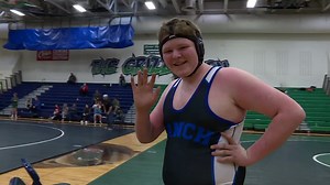 Connor McGehee used to get made fun of for his weight. The Highlands Ranch High School sophomore joined the wrestling team, built muscle & found a new sense of belonging with the Falcons 💙🖤 | 9NEWS Sports