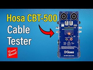This Cable Tester Is Super Useful | Hosa CBT- 500