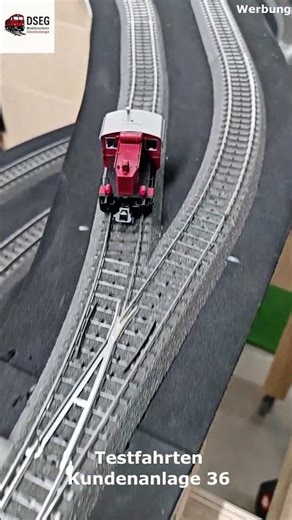 Schönower Eisenbahngarten: Anlage 36 – Betriebstest & Impressionen