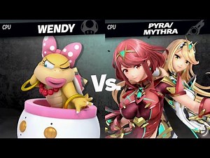 Super Smash Bros. Ultimate - Wendy vs Pyra/Mythra