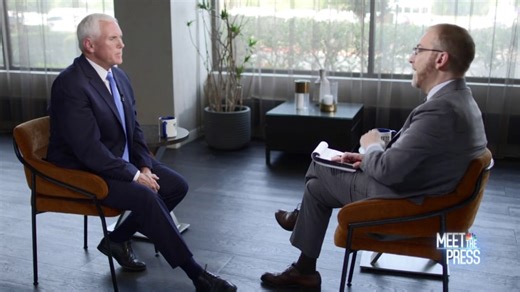 Who is a Pence supporter? The former VP won't say.