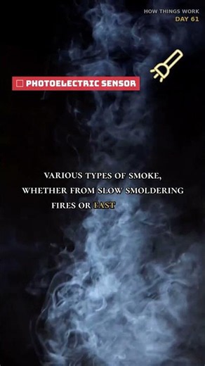 How Your Smoke Detector Actually Works #smoke #Shorts