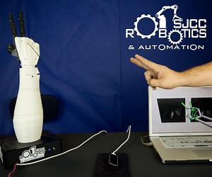 Robot Hand Control: Leap Motion, JavaScript, Node.js, and Arduino!