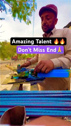 Oddly Satisfying Steel Cutting in Workshop #pov #foryou #foryoupage