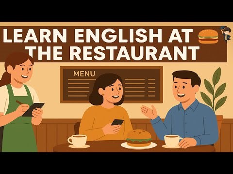 English at the Restaurant 🇺🇸 | Real English Conversation for Beginners