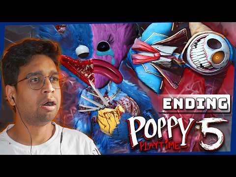 Huggy & Kissy V/S Prototype (Face Reveal) 🫨 Poppy Playtime Chapter 5 [Part 3] Horror Gameplay Hindi