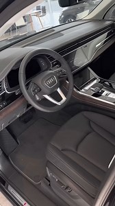 The 2024 Audi Q7 S-line is a stunning luxury SUV that boasts impressive performance, comfort, and tech features. Its sleek design is elevated by the S-line package, which adds unique 21-inch wheels, red brake calipers, black exterior trim, and distinctive exterior accents ¹.*Key Features:*- *Engine Options*: Choose between a turbocharged 2.0-liter four-cylinder (261 horsepower, 273 lb-ft) or a turbocharged 3.0-liter V6 (335 hp, 369 lb-ft) ¹- *Transmission*: 8-speed automatic transmission paired 