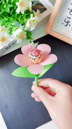 Give your children a flower lollipop 🍭🌼🎁 | Art, Crafts and Journals