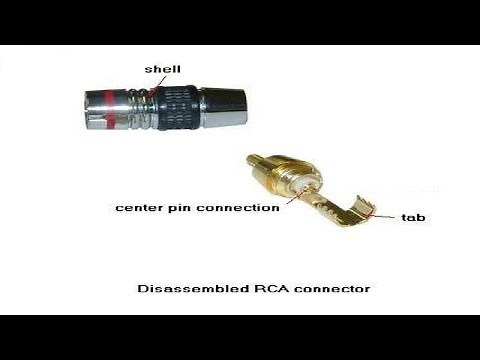 How to Solder RCA Connectors