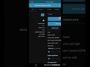 How to install costum firmware on Segway Ninebot G30