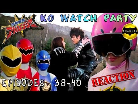Abaranger Ep 38-40 | Ko Watch Party w/ The Bat Channel #watchalong #SuperSentai #reaction