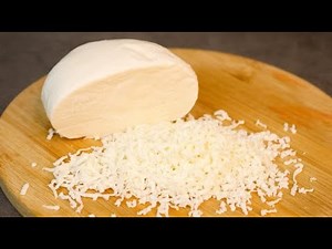 Homemade Mozzarella Cheese Recipe | Mozzarella Cheese without Rennet | How to make Mozzarella Cheese