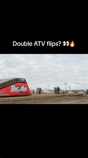 Hoping we will see double @atvbigairtour ramps again in 2026 👀🔥🤯 #atvbigairtour #atv #mxvsatv | ATV Big Air Tour