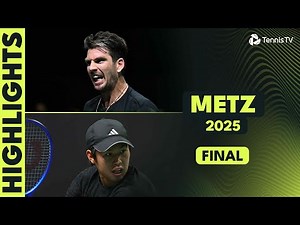 Cameron Norrie Vs Learner Tien For The Title I Metz 2025 Final Highlights