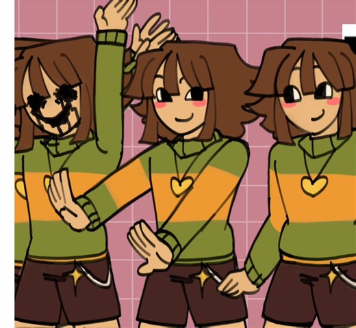 Exploring Chara in Undertale Animation