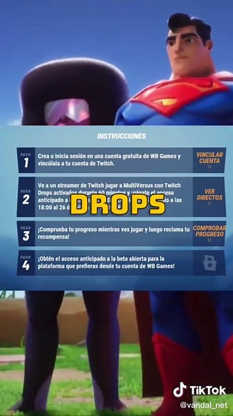 YA puedes JUGAR GRATIS a MULTIVERSUS 👌😎 Te contamos CÓMO acceder a la BETA ABIERTA antes de tiempo 👍👍 #multiversus #multiversusgame #warnerbros #gaming #gamingentiktok #videojuegos #pc #playstation #ps5 #ps4 #xbox #xboxseriesx #xboxone #pcgaming #juegosgratis #gamingtips #fyp #parati #vandal