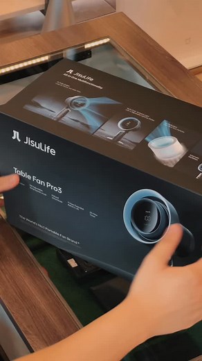 Jisulife Table Fan Pro3 PHP 6,999 Features: 3-in-1 Turbo Desk Companion - Stay cool, breathe cleaner air, and set the mood—all in one sleek device. This fan combines high-speed airflow, H11 HEPA air purification, and customizable RGB lighting for your desk, office, or bedroom. Powerful Turbo Boost with Precision Control - Experience instant cooling with a storm-level 5.6m/s airflow. Fine-tune comfort with 100 adjustable speed settings (1%–100%) designed for ultra-quiet and energy-efficient perfo