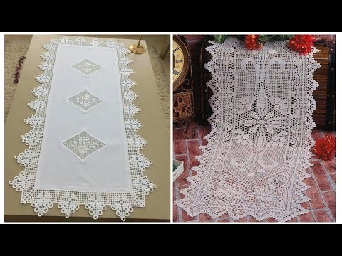230+ Crochet Table runner's ideas Free Crochet pattern