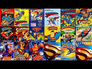 The Evolution of SUPERMAN Games (1978-2024) 40 GAMES