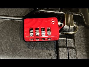 How to Change Your TSA Lock Combination | Easy 4-Digit Combo Reset Guide