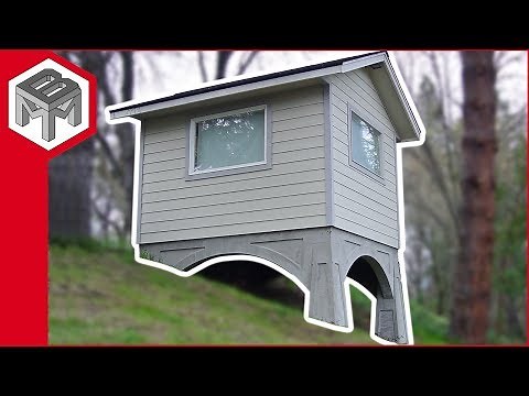 Shed - Man Cave - with a Concrete Foundation - How To